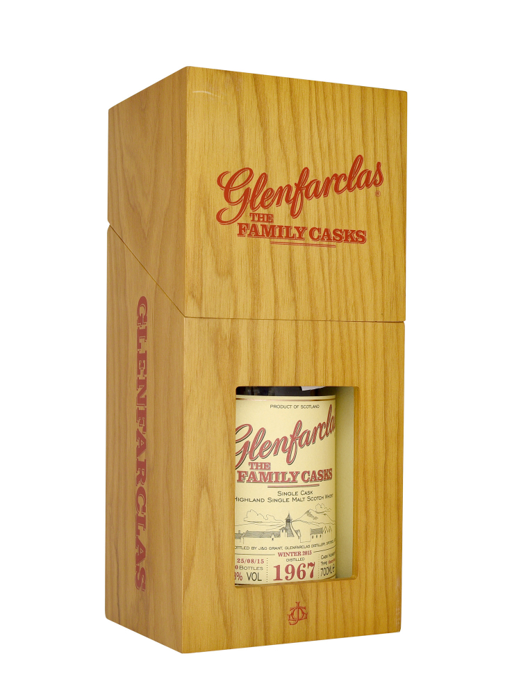 Glenfarclas Family Cask 1967 48 Year Old Cask 6356 W15 (Bottled 2015) Sherry Butt 700ml w/box