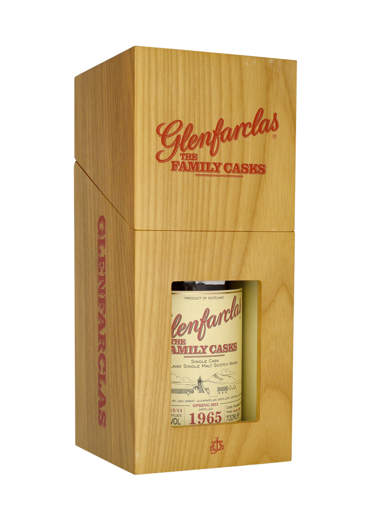 Glenfarclas Family Cask 1965 49 Year Old Cask 4512 SP15 (Bottled 2014) Sherry Butt 700ml w/box