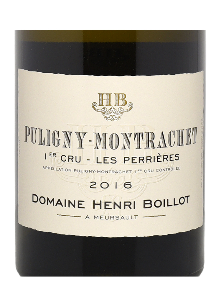 Henri Boillot Puligny Montrachet les Perrieres 1er Cru 2016 - 3bots