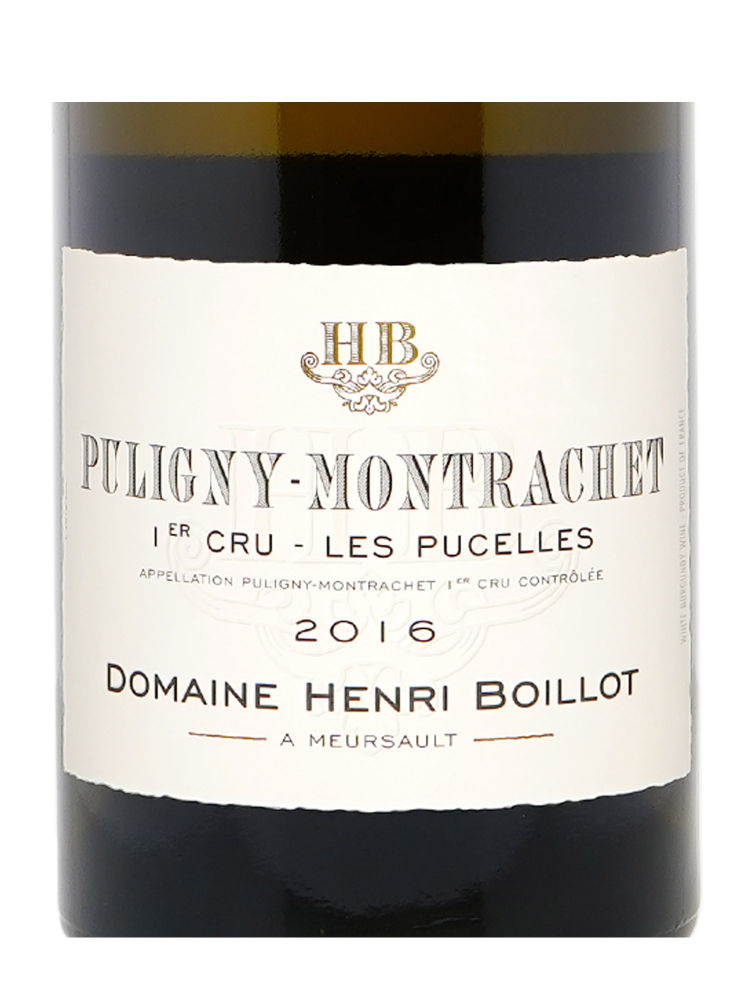 Henri Boillot Puligny Montrachet les Pucelles 1er Cru 2016 - 6bots