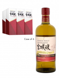 一甲宫城峡苹果白兰地橡木余位(2020年装瓶)单一麦芽威士忌700ml (盒装) - 6瓶