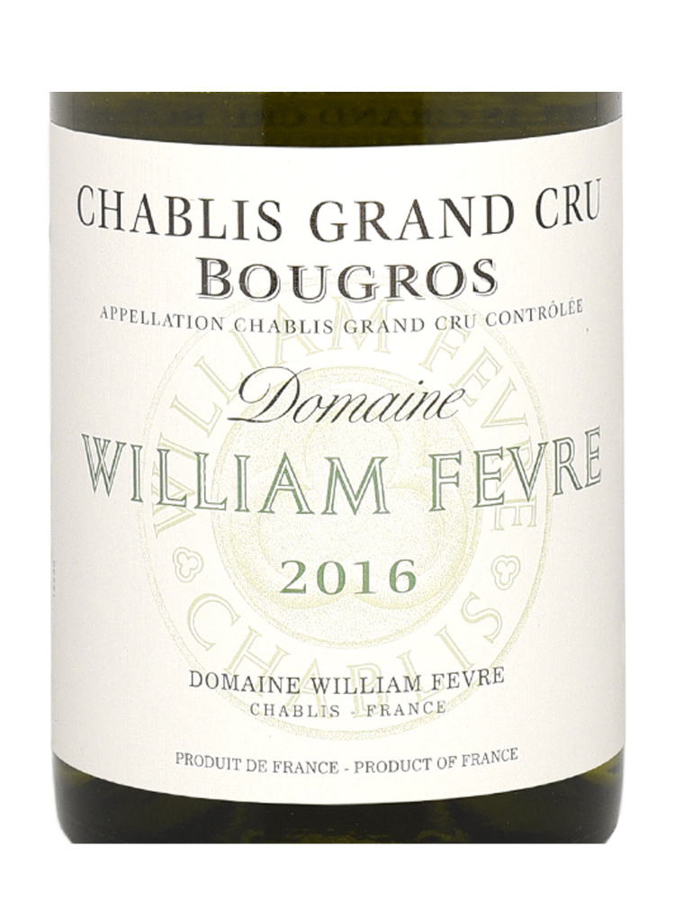 William Fevre Chablis Bougros Grand Cru 2016 - 6bots