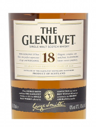 Glenlivet  18 Year Old (Pre-2020 Release) Single Malt Whisky 700ml w/box