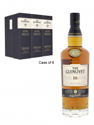 Glenlivet  18 Year Old (Pre-2020 Release) Single Malt Whisky 700ml w/box - 6bots