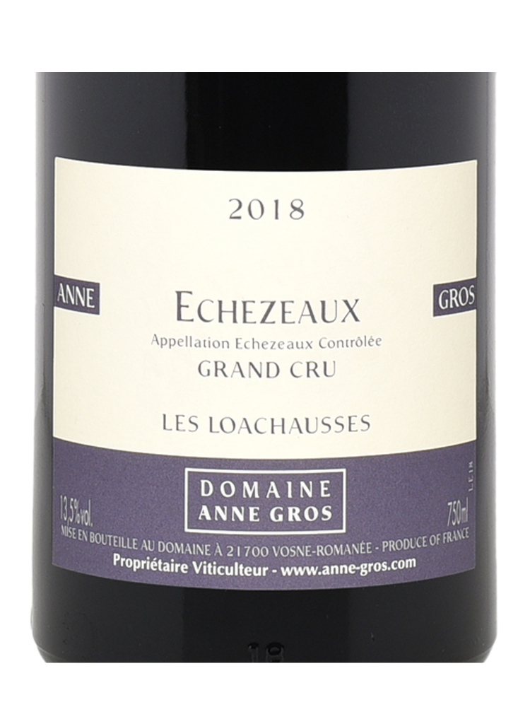 Anne Gros Echezeaux les Loachausses Grand Cru 2018 - 3bots