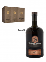 Bunnahabhain 40 Year Old Single Malt 700ml w/box - 3bots