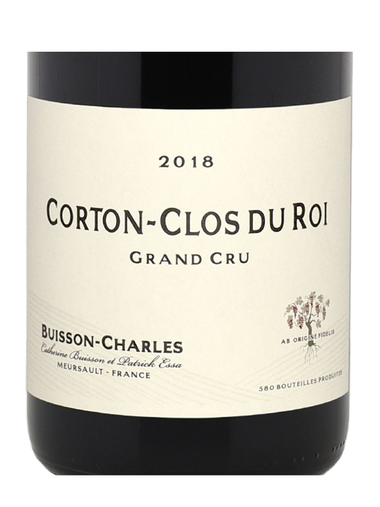 Buisson Charles Corton Clos du Roi Grand Cru 2018 - 6bots