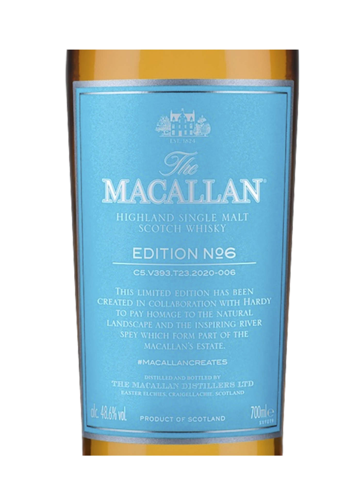 Macallan Edition No.6 Single Malt 700ml w/box