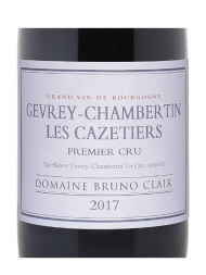 Bruno Clair Gevrey Chambertin les Cazetiers 1er Cru 2017 - 3bots