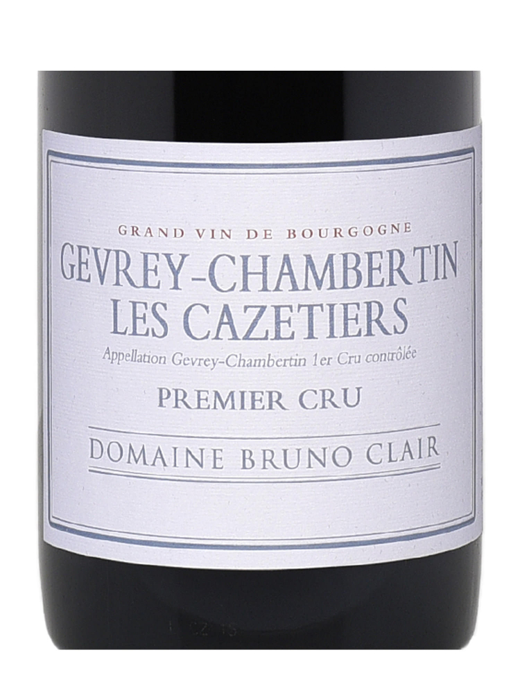 Bruno Clair Gevrey Chambertin les Cazetiers 1er Cru 2015 - 6bots