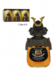 Nikka Gold & Gold Samurai Edition Blended 750ml w/box - 6bots