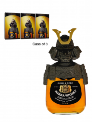 Nikka Gold & Gold Samurai Edition Blended 750ml w/box - 3bots