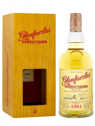 Glenfarclas Family Cask 1981 36 Year Old Cask 1606 W17 (Bottled 2017) 4th Fill Butt 700ml w/box