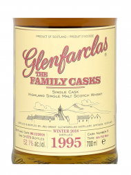 Glenfarclas Family Cask 1995 23 Year Old Cask 9 W18 (Bottled 2018) 4th Fill Butt 700ml w/box - 3bots