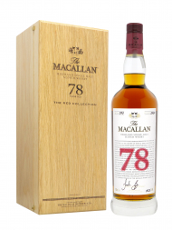 Macallan  78 Year Old Sherry Oak The Red Collection (Bottled 2020) Single Malt Whisky 700ml w/box