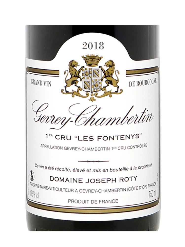 Joseph Roty Gevrey Chambertin Les Fontenys 1er Cru 2018 - 3bots