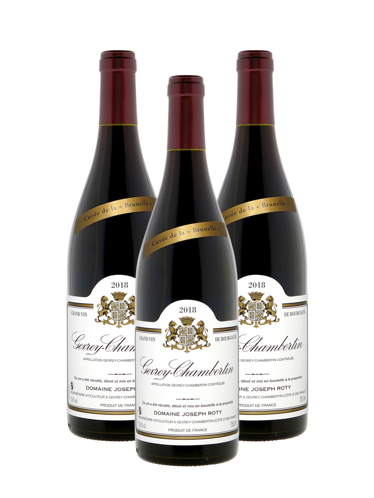 Joseph Roty Gevrey Chambertin la Brunelle 2018 - 3bots