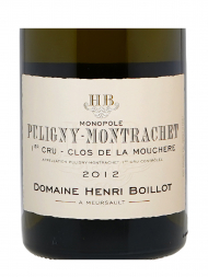 Henri Boillot Puligny Montrachet Clos de la Mouchere 1er Cru 2012