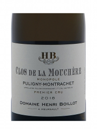 Henri Boillot Puligny Montrachet Clos de la Mouchere 1er Cru 2018 - 6bots