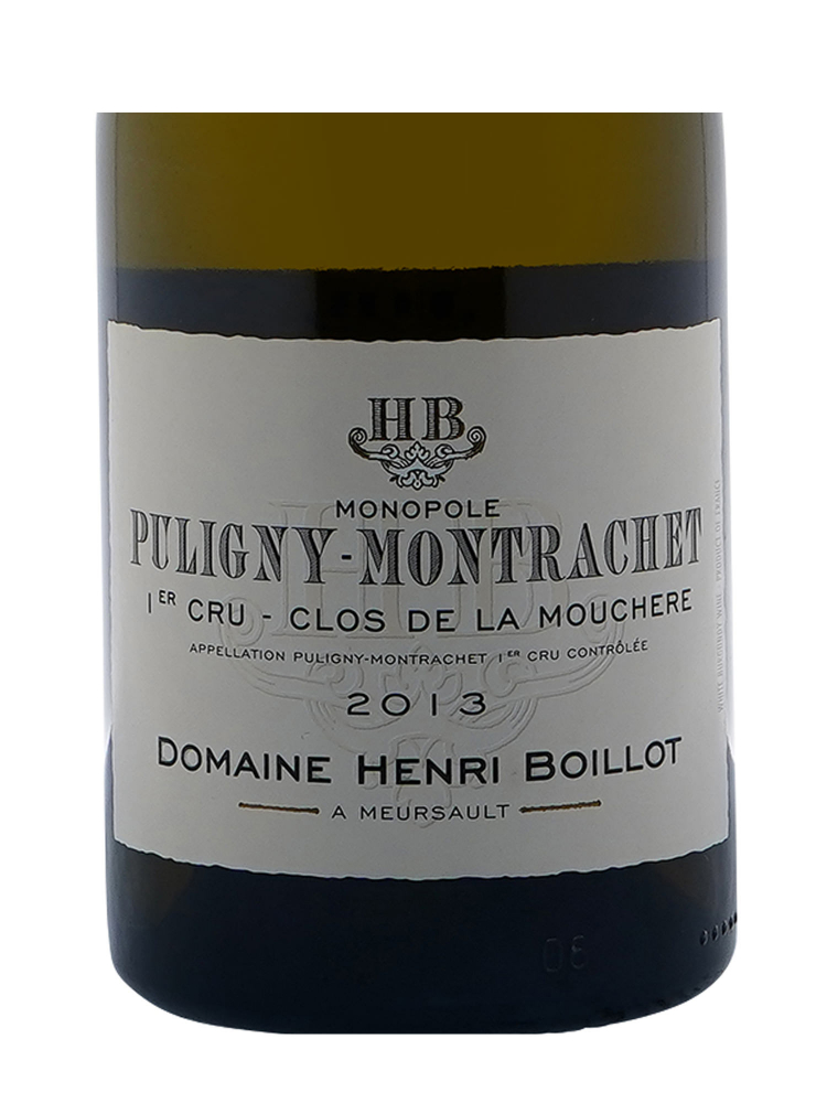 Henri Boillot Puligny Montrachet Clos de la Mouchere 1er Cru 2013 - 3bots