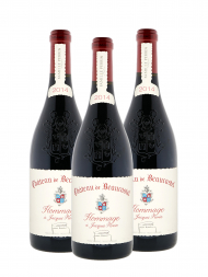 Ch.de Beaucastel Chateauneuf du Pape Hommage a Jacques Perrin 2014 - 3bots