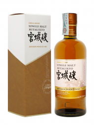 一甲宫城峡波本酒桶窖藏(2018 年装瓶)单一麦芽威士忌 700ml (盒装)