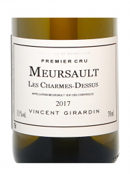 Vincent Girardin Meursault Les Charmes Dessus 1er Cru 2017 - 3bots