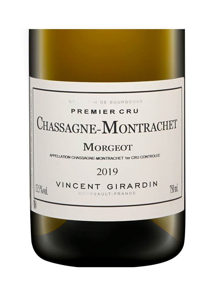 Vincent Girardin Chassagne Montrachet Le Morgeot 1er Cru 2019 - 6bots