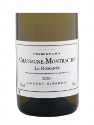 Vincent Girardin Chassagne Montrachet La Romanee 1er Cru 2020 - 3bots