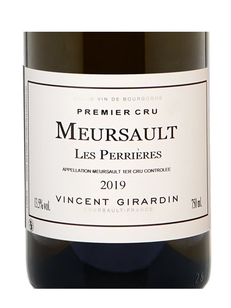 Vincent Girardin Meursault Les Perrieres 1er Cru 2019 - 6bots