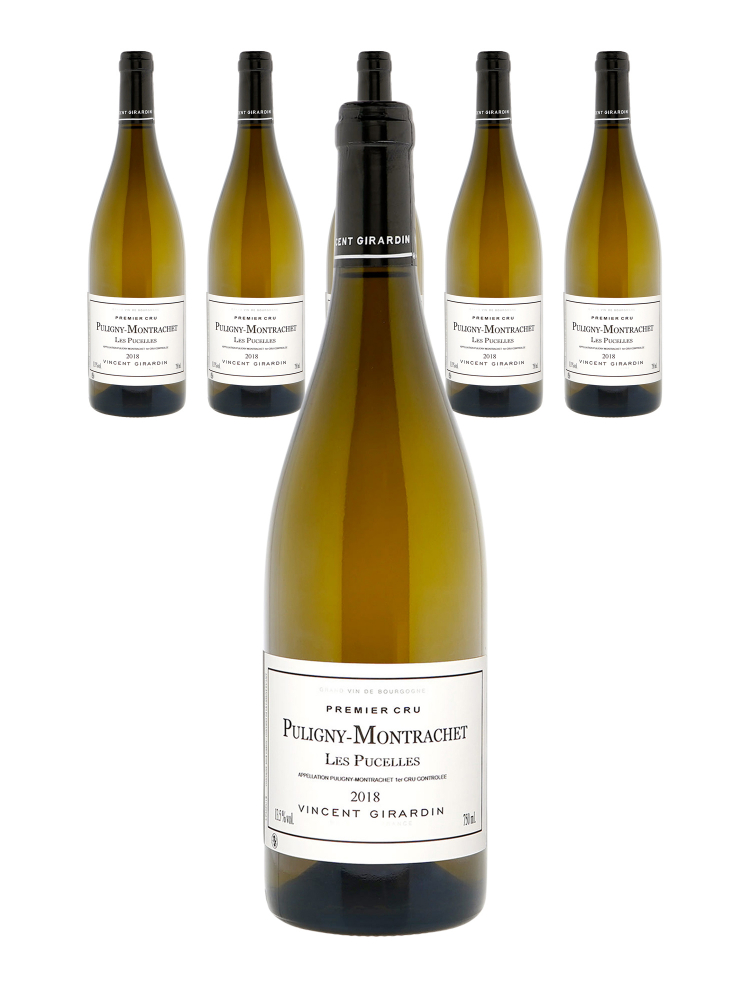 Vincent Girardin Puligny Montrachet Les Pucelles 1er Cru 2018 - 6bots