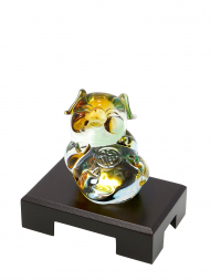 台华中国水晶雕塑幸运猪单只