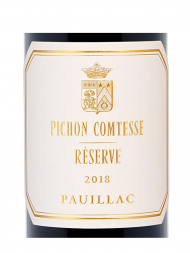 Pichon Comtesse Reserve 2018 ex-ch 375ml - 3bots