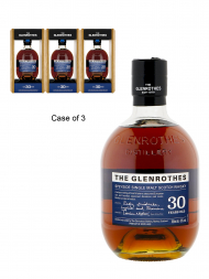 Glenrothes  30 Year Old Single Malt Whisky 700ml w/box - 3bots