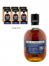 Glenrothes  30 Year Old Single Malt Whisky 700ml w/box - 6bots