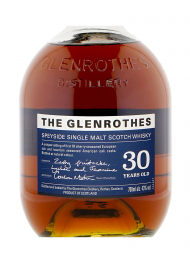 Glenrothes  30 Year Old Single Malt Whisky 700ml w/box - 3bots