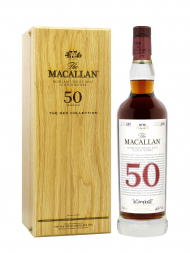 Macallan  50 Year Old Sherry Oak The Red Collection (Bottled 2020) Single Malt Whisky 700ml w/box