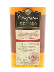 Chieftain Clynelish 1990 24 Year Old Cask 91831 Sherry Finish Single Malt Whisky 700ml w/box - 3bots