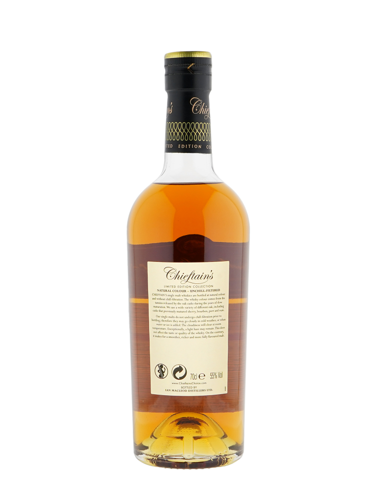 Chieftain Clynelish 1990 24 Year Old Cask 91831 Sherry Finish Single Malt Whisky 700ml w/box - 3bots