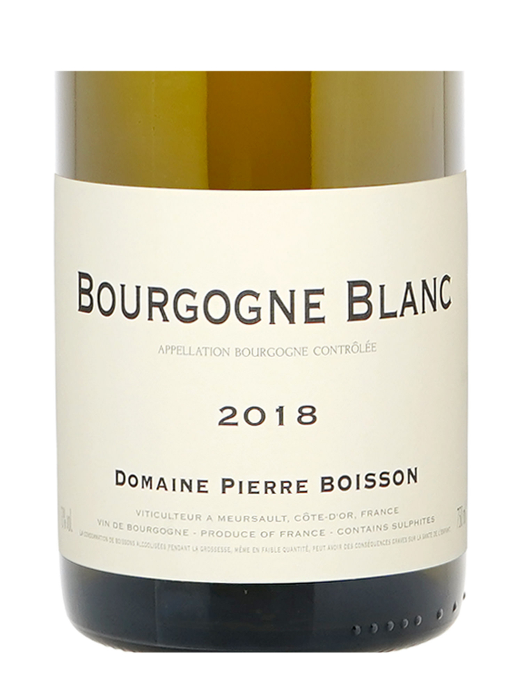 Pierre Boisson Bourgogne Blanc 2018 - 3bots