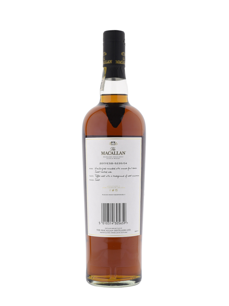 Macallan 2005 Exceptional Cask #5235/04 (Bottled 2017) European Oak Sherry Butt 700ml w/box