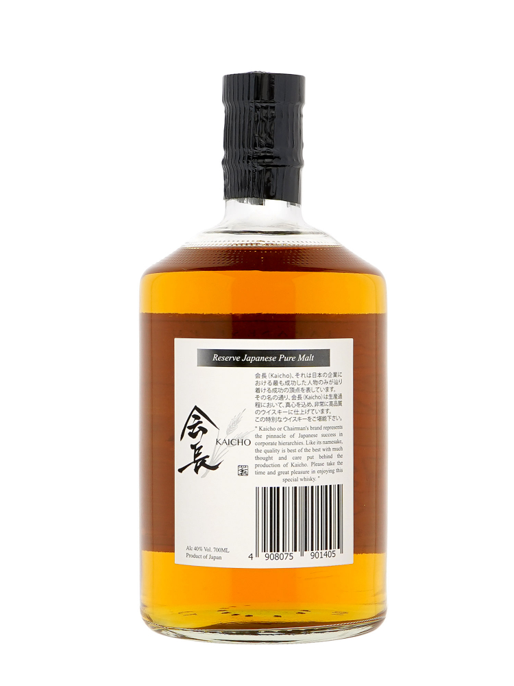 Kaicho Pure Malt Whisky 700ml w/box - 6bots