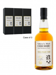 秩父伊知郎“第一支十年 2020 年装瓶单一麦芽威士忌 700ml（盒装）- 3瓶