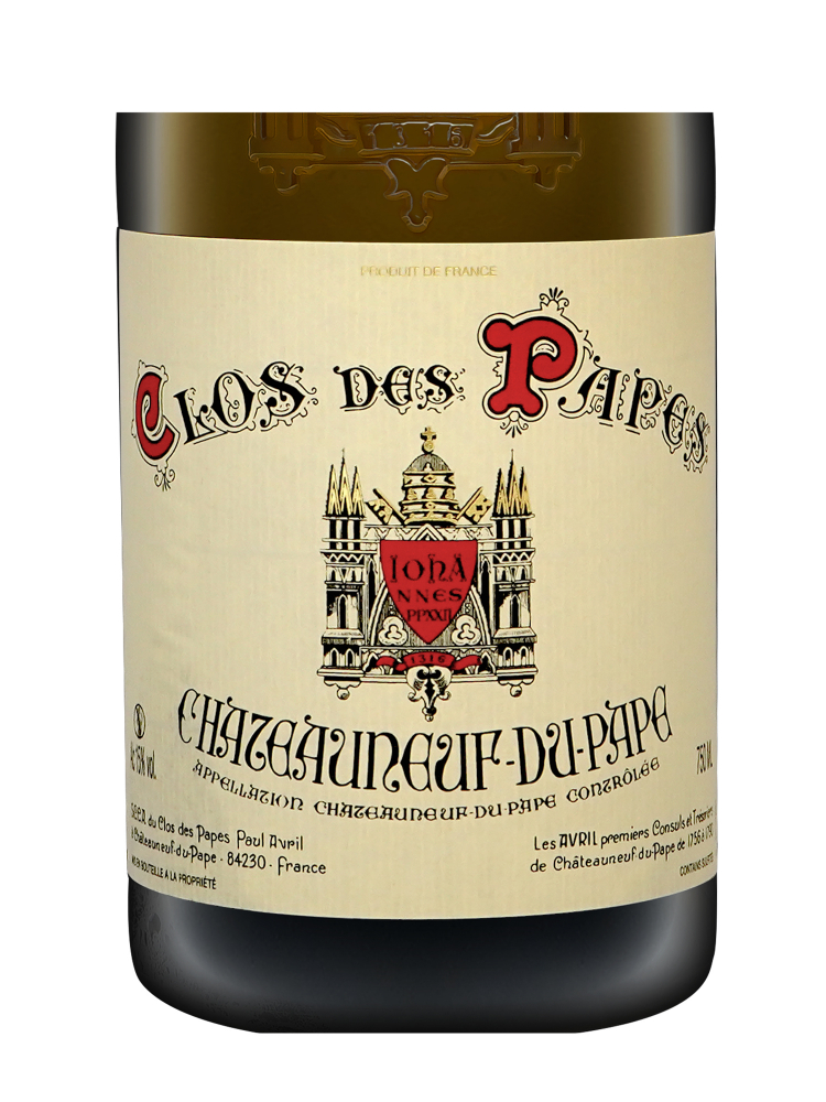 Paul Avril Clos des Papes Chateauneuf-du-Pape Blanc 2022 - 6bots