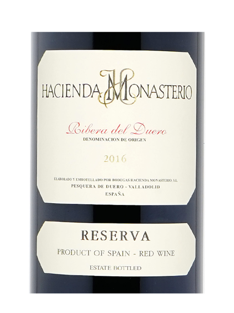 Hacienda Monasterio Reserva 2016 - 3bots