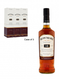 Bowmore  18 Year Old Single Malt Whisky 700ml w/box - 3bots