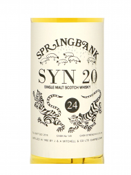 Springbank 1992 24 Year Old SYN20 Cask 149 (Bottled 2016) Single Malt Whisky 700ml no box - 3bots