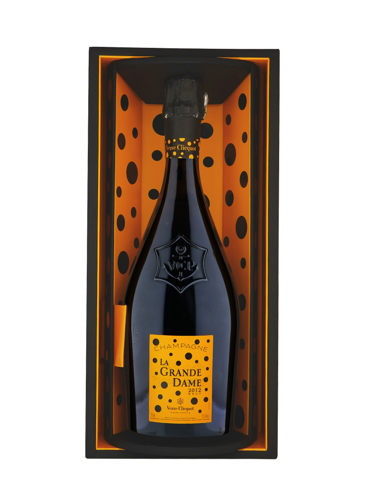 Veuve Clicquot La Grande Dame by Yayoi Kusama 2012 w/box - 3bots