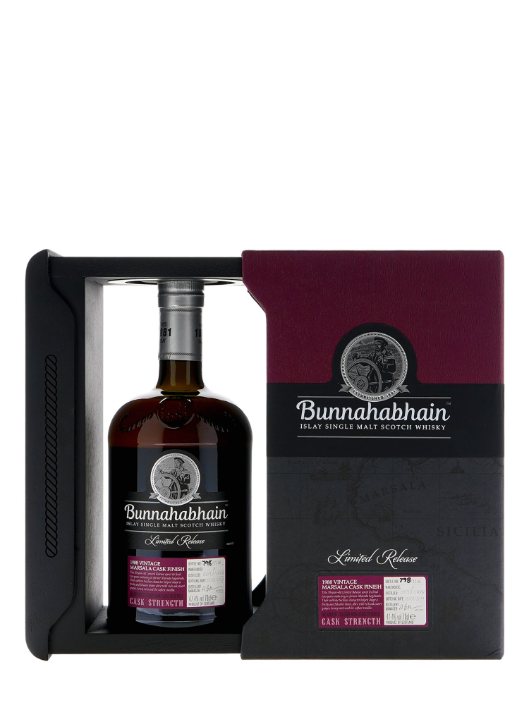 Bunnahabhain 1988 30 Year Old Marsala Finish (Bottled 2019) Single Malt Whisky 700ml w/box