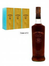 Bowmore  30 Year Old (Bottled 2020) Single Malt Whisky 700ml w/box - 3bots